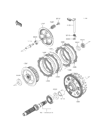 2016 Kawasaki NINJA 650 ABS (EX650FGF) Clutch | Babbitts Kawasaki