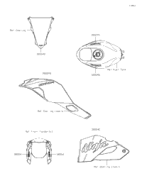 2024 Kawasaki Ninja ZX-4R ABS (ZX400PRFNN) Decals | Babbitts