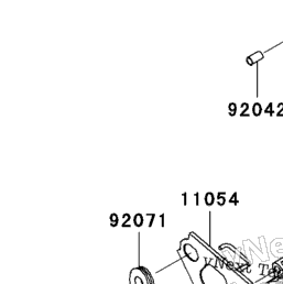 2008 Kawasaki NINJA ZX-10R (ZX1000E8F) Engine Cover(S) | Babbitts