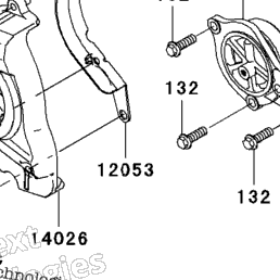 2008 Kawasaki NINJA ZX-10R (ZX1000E8F) Engine Cover(S) | Babbitts