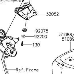 2013 Kawasaki NINJA ZX-6R ABS (ZX636FDF) Fuel Tank | Babbitts