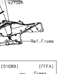 2015 Kawasaki NINJA ZX-6R ABS (ZX636FFF) Fuel Tank | Babbitts