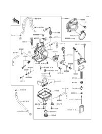 1999 Kawasaki KX125 (KX125-L1) Carburetor | Babbitts