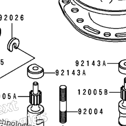 1989 Kawasaki KDX200 (KDX200-E1) Cylinder Head/Cylinder | Babbitts