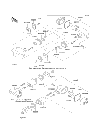 2002 Kawasaki NINJA ZX-9R (ZX900-F1) Turn Signals | Babbitts