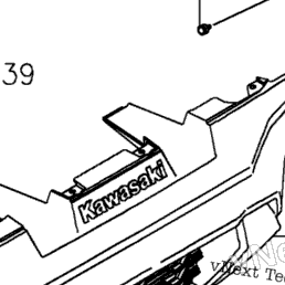 2021 Kawasaki Teryx KRX 1000 (KRF1000CMFNN) Rear Fender(S