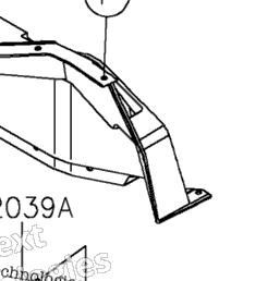 2021 Kawasaki Teryx KRX 1000 (KRF1000CMFNN) Rear Fender(S