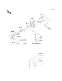 2001 Kawasaki NINJA ZX-6R (ZX600-J2) Fuel Pump | Babbitts