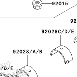 1993 Kawasaki NINJA ZX-11 (ZX1100-D1) Crankshaft | Babbitts