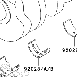 1993 Kawasaki NINJA ZX-11 (ZX1100-D1) Crankshaft | Babbitts