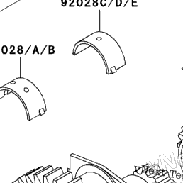 1993 Kawasaki NINJA ZX-11 (ZX1100-D1) Crankshaft | Babbitts