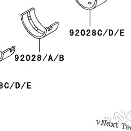 1993 Kawasaki NINJA ZX-11 (ZX1100-D1) Crankshaft | Babbitts