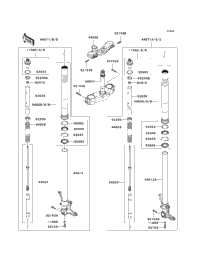 おかい NEW 2008-2022 GENUINE KAWASAKI CONCOURS 14 ABS KEY-LOCK