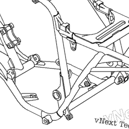 1996 Kawasaki MOJAVE 250 (KSF250-A10) Frame | Babbitts Kawasaki