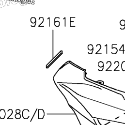 2025 Kawasaki ZX1100HSFNL Cowling Lowers | Babbitts Kawasaki Parts
