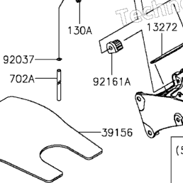 2014 Kawasaki NINJA ZX-6R (ZX636EEF) Fuel Tank | Babbitts Kawasaki