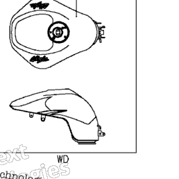2014 Kawasaki NINJA ZX-6R (ZX636EEF) Fuel Tank | Babbitts Kawasaki