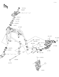 2024 Kawasaki Ninja H2 (ZX1002JRANN) Frame 2 | Babbitts Kawasaki