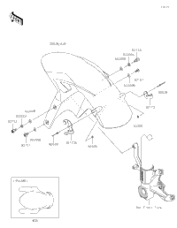 2024 Kawasaki Ninja ZX-6R (US) (ZX636KRFAN) Front Fender(S