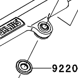 2009 Kawasaki NINJA ZX-6R (ZX600R9FA) Steering Damper | Babbitts