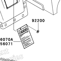 2008 Kawasaki BAYOU 250 (KLF250A8F) Labels | Clawson Motorsports