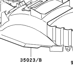 1997 Kawasaki NINJA ZX-11 (ZX1100-D5) Fenders | Babbitts Arctic