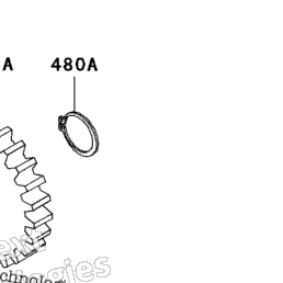 2003 Kawasaki KX85 (KX85-A3) Kickstarter Mechanism | Babbitts
