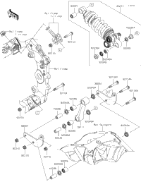 2018 Kawasaki Ninja ZX-10R (ZX1000RJF) Suspension/Shock