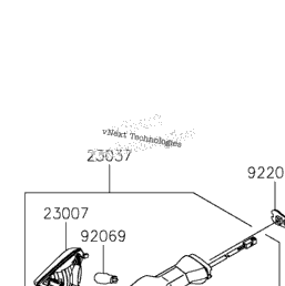 2019 Kawasaki Z400 (ER400DKF) Turn Signals | Babbitts Kawasaki