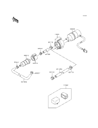 1994 Kawasaki NINJA ZX-9R (ZX900-B1) Fuel Pump | Babbitts
