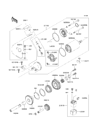 2004 Kawasaki NINJA ZX-12R (ZX1200-B3) Starter Motor | Babbitts