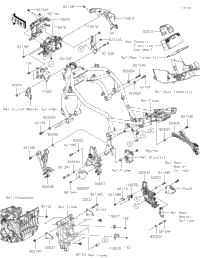 2023 Kawasaki Z H2 SE (ZR1000LPFNN) Frame Fittings 2 | Powersport