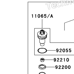 2007 Kawasaki NINJA ZX-10R (ZX1000D7F) Front Fork | Babbitts