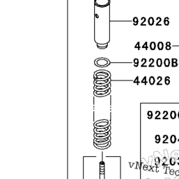 2007 Kawasaki NINJA ZX-10R (ZX1000D7F) Front Fork | Babbitts