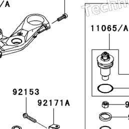 2007 Kawasaki NINJA ZX-10R (ZX1000D7F) Front Fork | Babbitts