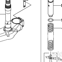 2007 Kawasaki NINJA ZX-10R (ZX1000D7F) Front Fork | Babbitts