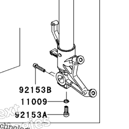 2007 Kawasaki NINJA ZX-10R (ZX1000D7F) Front Fork | Babbitts