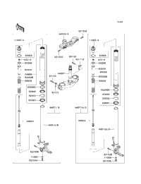 2007 Kawasaki NINJA ZX-10R (ZX1000D7F) Front Fork | Babbitts