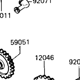 1985 Kawasaki LTD Shaft (ZN700-A2) Starter Motor/Starter Clutch