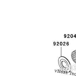 2004 Kawasaki NINJA ZX-10R (ZX1000-C1) Clutch | Babbitts Kawasaki