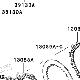 2004 Kawasaki NINJA ZX-10R (ZX1000-C1) Clutch | Babbitts Kawasaki
