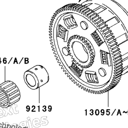 2004 Kawasaki NINJA ZX-10R (ZX1000-C1) Clutch | Babbitts Kawasaki