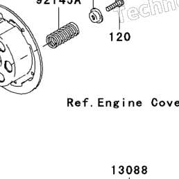 2004 Kawasaki NINJA ZX-10R (ZX1000-C1) Clutch | Babbitts Kawasaki