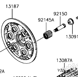 2016 Kawasaki NINJA ZX-14R ABS (ZX1400HGF) Clutch | Babbitts