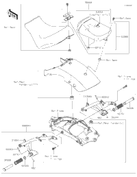 2019 Kawasaki Vulcan S (EN650CLF) Accessory(Passenger Seat