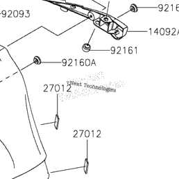 2024 Kawasaki Ninja ZX-6R ABS (ZX636JRFBN) Fuel Tank | Babbitts