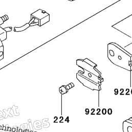 2001 Kawasaki NINJA ZX-9R (ZX900-E2) Turn Signals | Babbitts