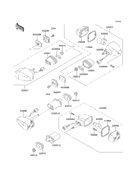 2000 Kawasaki NINJA ZX-9R (ZX900-E1) Turn Signals | Babbitts