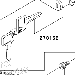1997 Kawasaki VULCAN 800 CLASSIC (VN800-B2) Ignition Switch/Locks