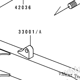 1993 Kawasaki NINJA ZX-6 (ZX600-D4) Swing Arm | Babbitts Kawasaki